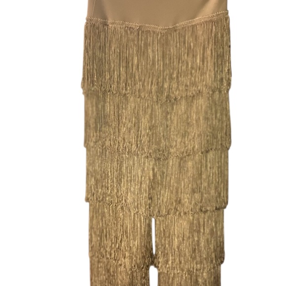 Norma Kamali Boot Pant All Over Fringe - Picture 7 of 9